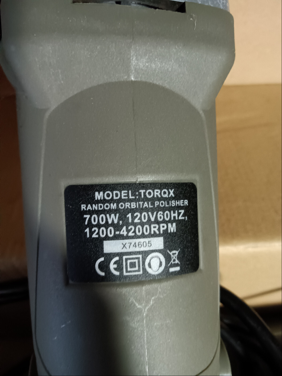 Chemical Guys TORQX Random Orbital Polisher With Box Multi Speed