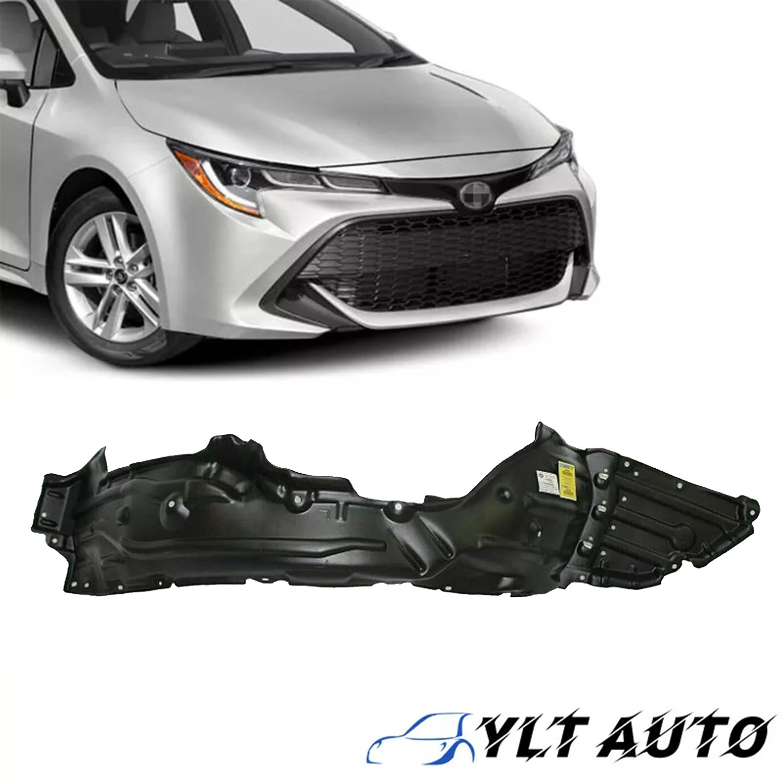 Fit 2020-2024 2021 2022 Toyota Corolla SE XSE inner Fender Liner Passenger Right