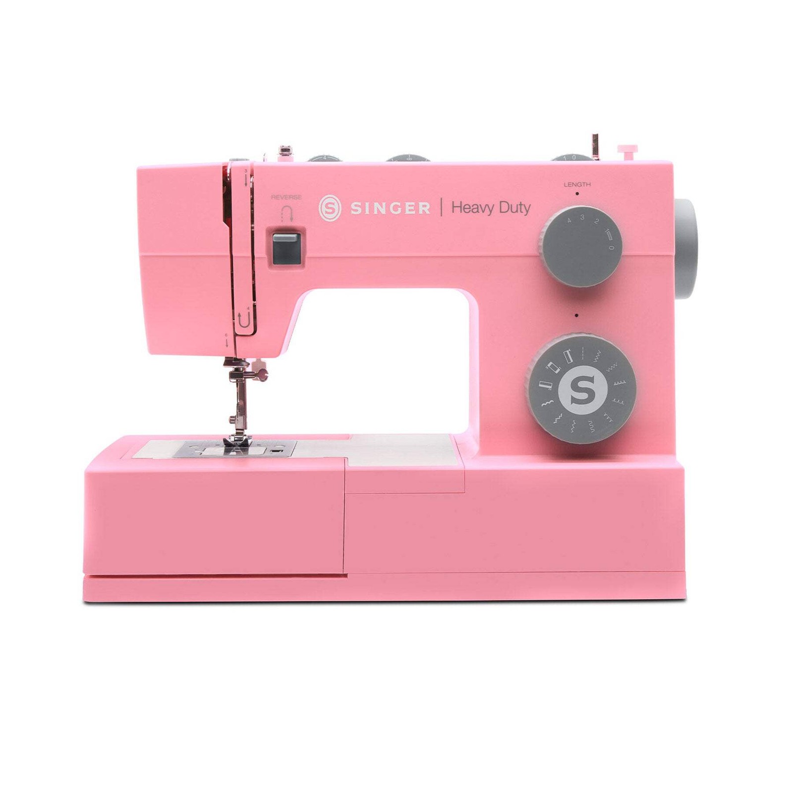 SINGER® Heavy Duty 4411 Pink Sewing Machine & Extension Table Bundle
