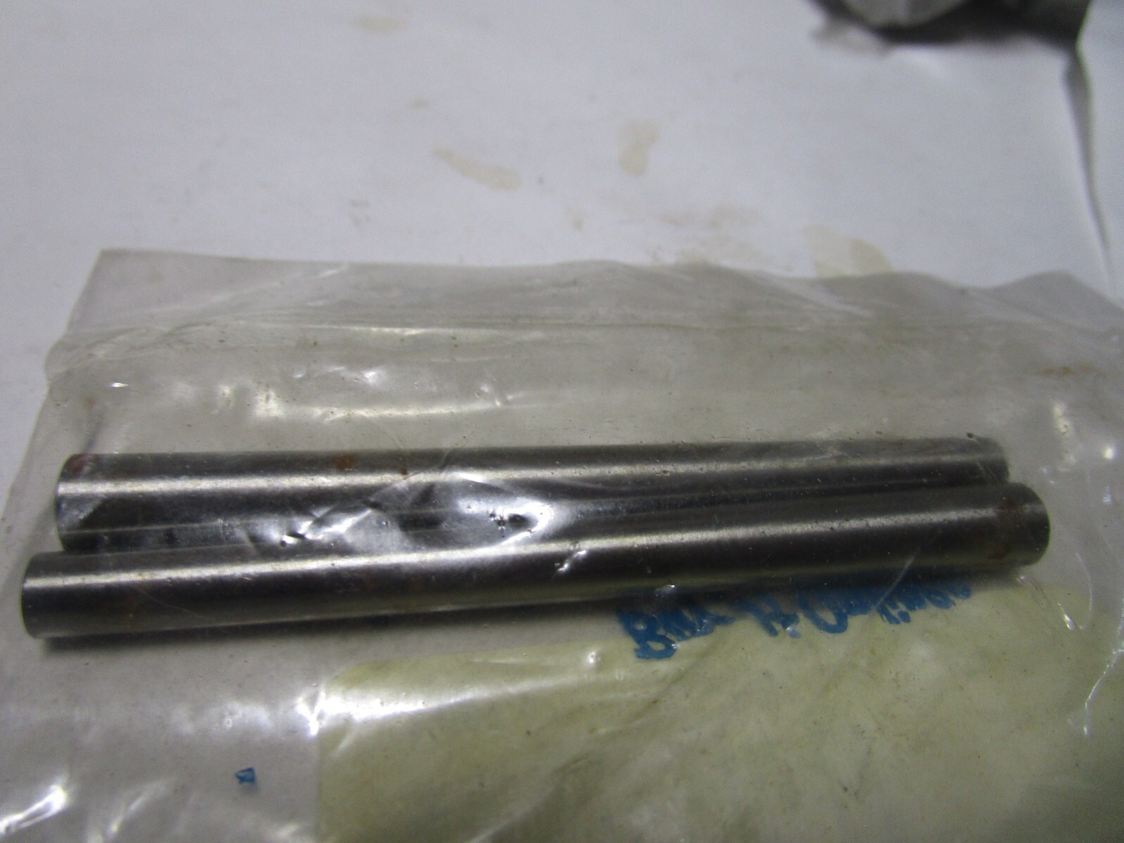 #5 0.227"-19/64"End Dia 3"L Plain C/S Std Tapered Pin QTY 2