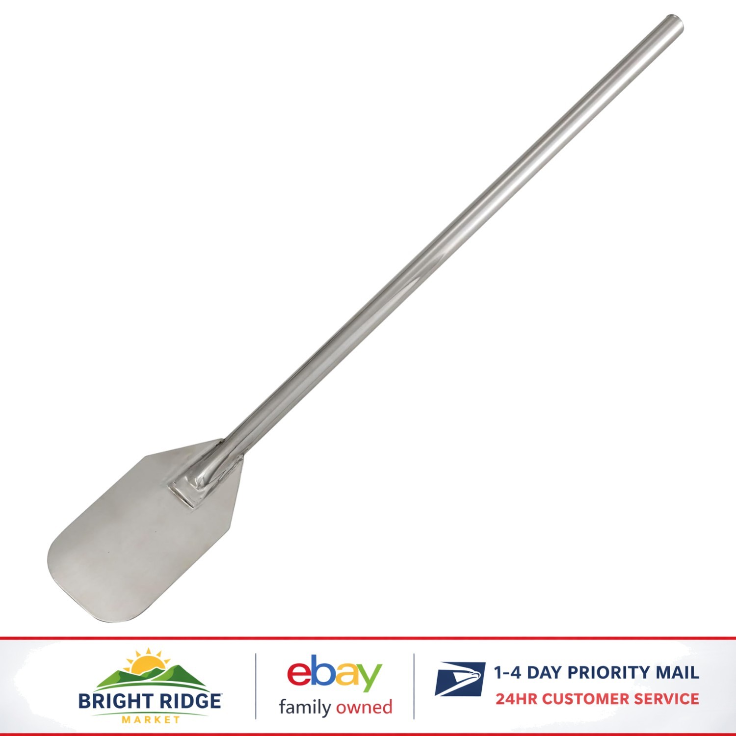 Reinforced Handle 36" Mixing Paddle for Professional Kitchen Use & Sturdy Design