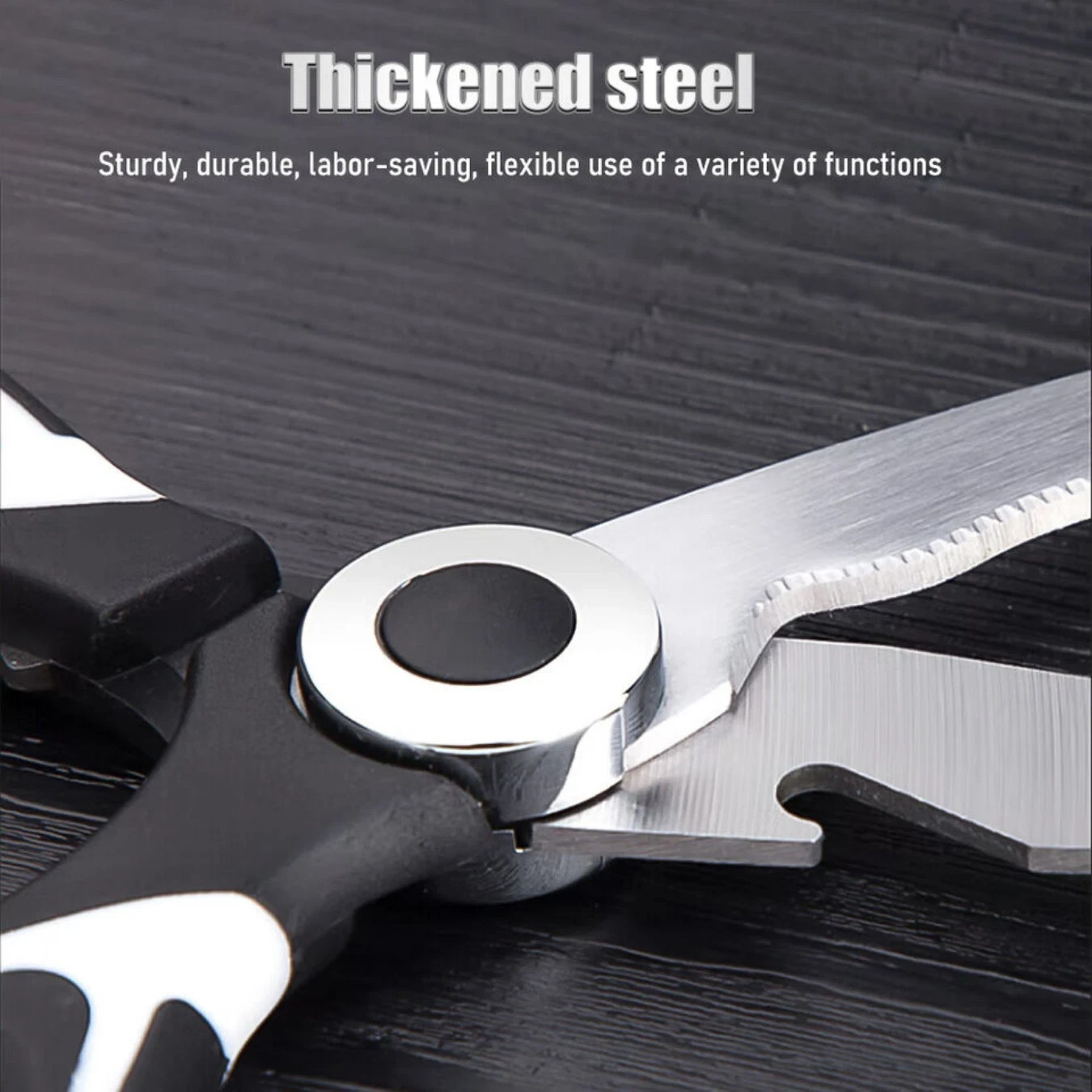 Heavy Duty Kitchen Shears Scissors Stainless Steel Multipurpose Ultra Sharp New