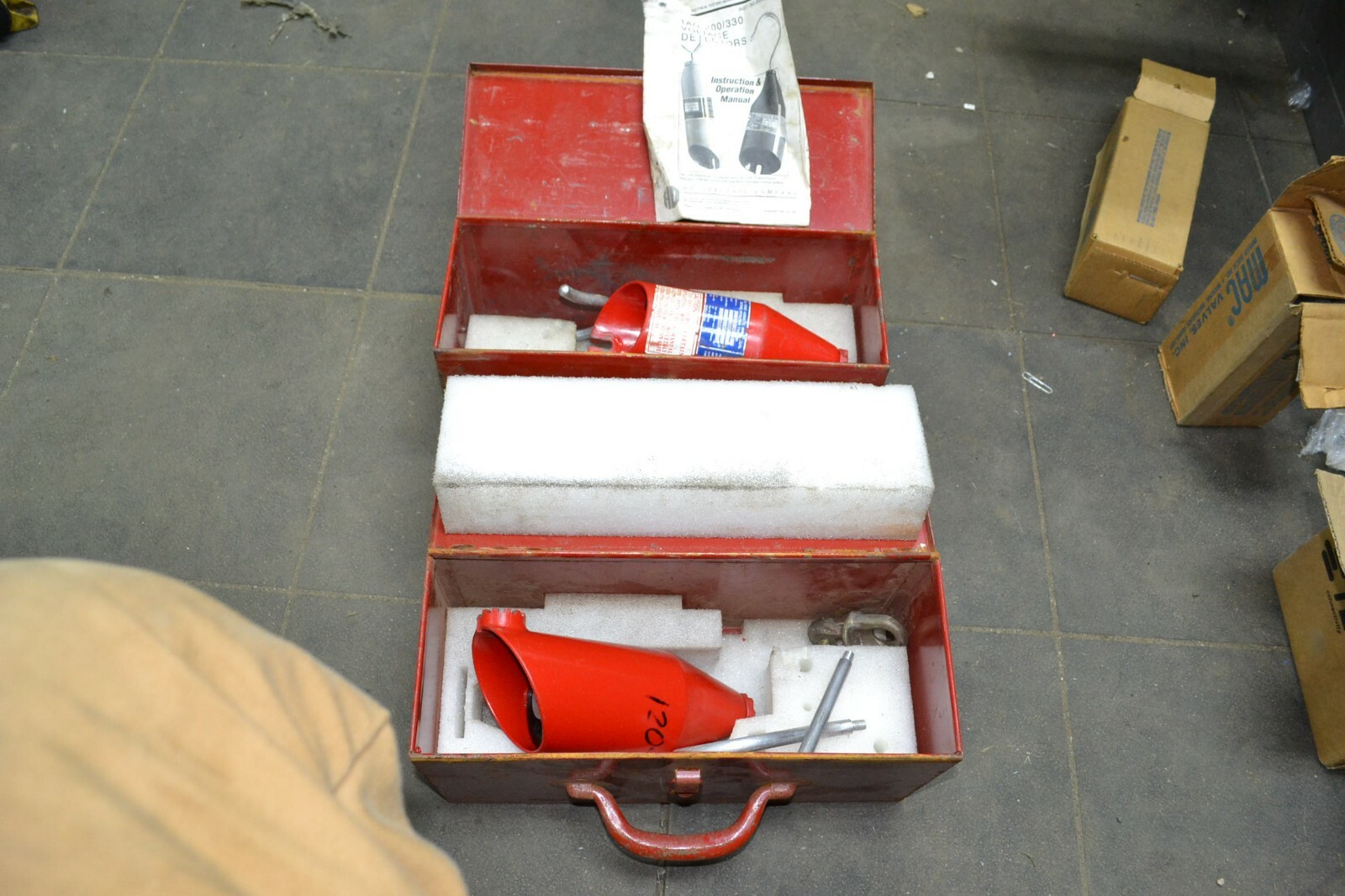 HD ELECTRIC TAG-330 PHASERS  lot of two PLEASE READ ENTIRE DESCRIPTION