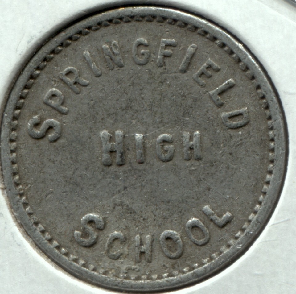 SPRINGFIELD HIGH SCHOOL - GOOD FOR ONE MEAL - SPRINGFIELD, MASSACHUSETTS EC 6575