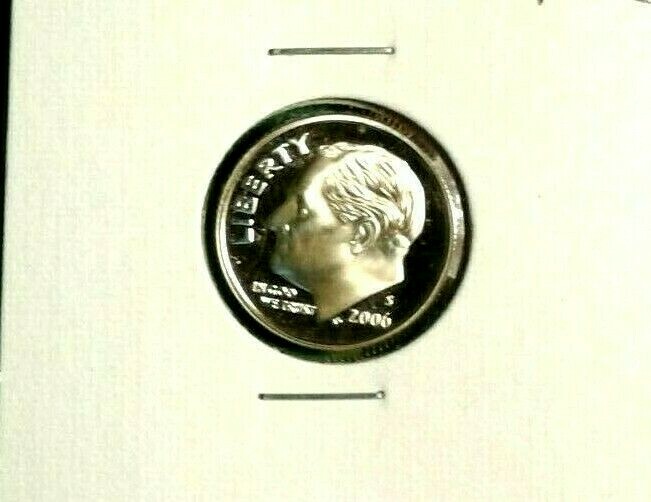 2006 - S  Clad  Proof  Roosevelt  Dime   Great   Coin