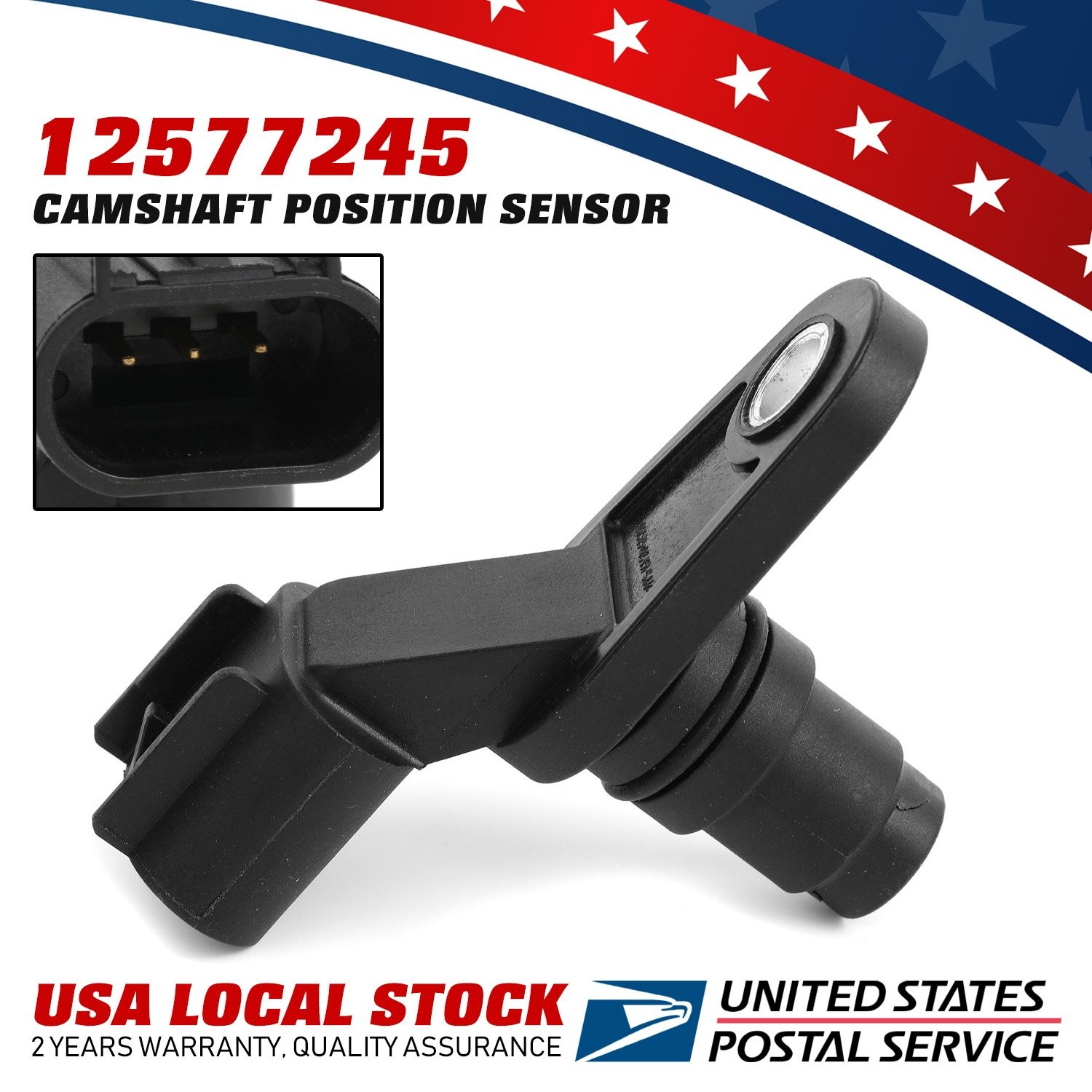 Camshaft Position Sensor For Buick Chevrolet GMC Saturn 2.0L & 2.4L 2006-2017
