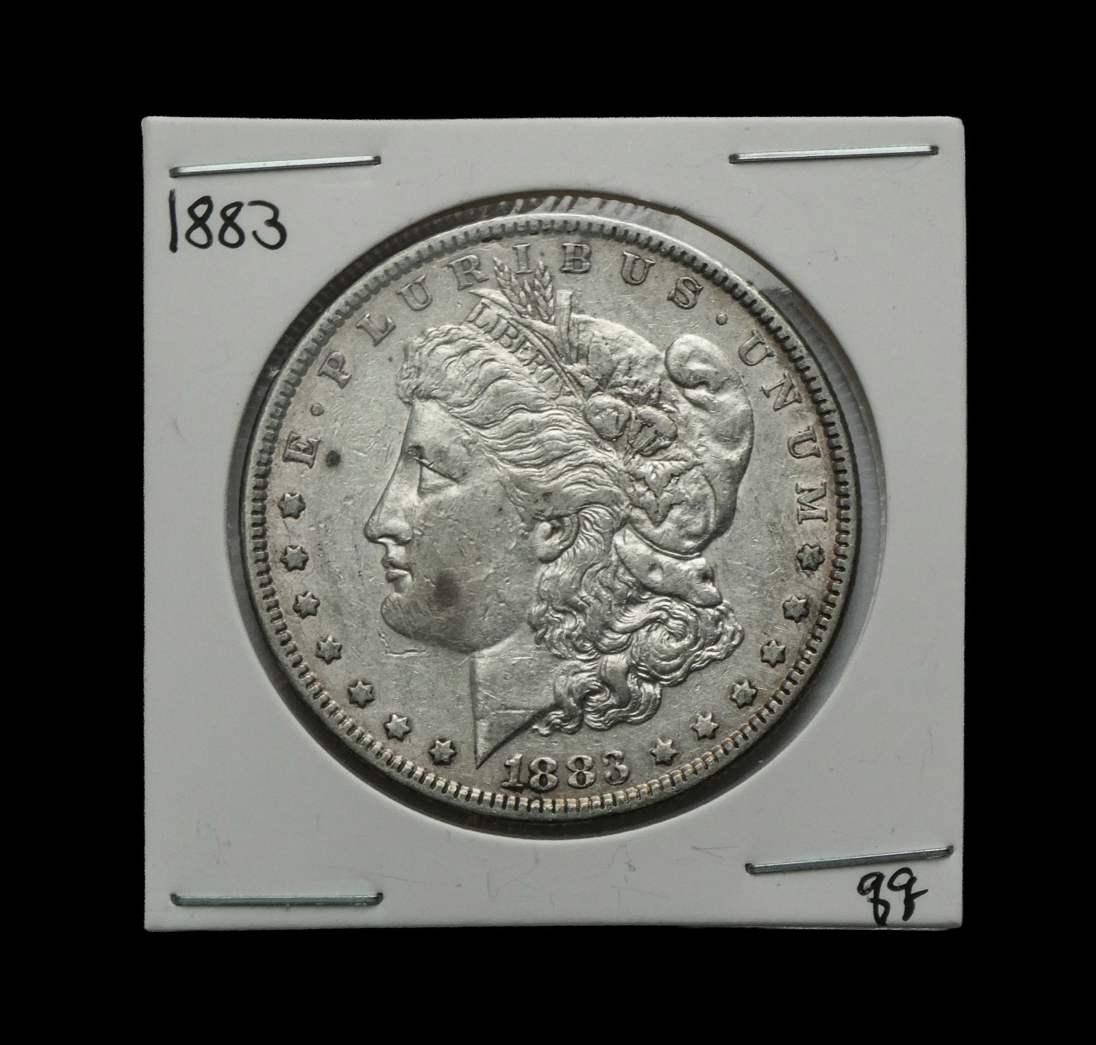 1883 Morgan Silver Dollar from Philadelphia Mint