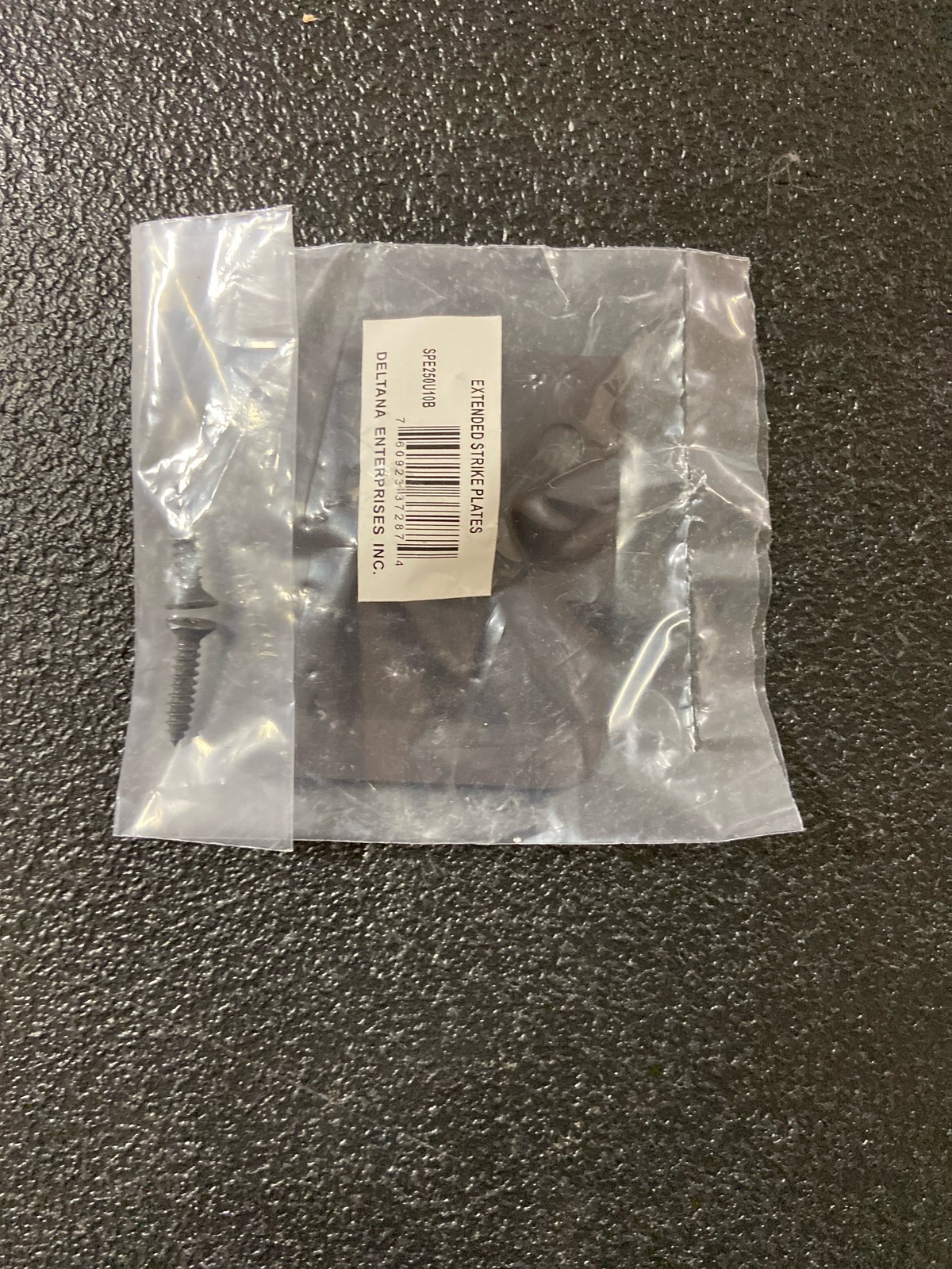 Deltana Spe250u10b Extended Lip Strike Plate, Oil Rubbed Bronze, 2-1/2"