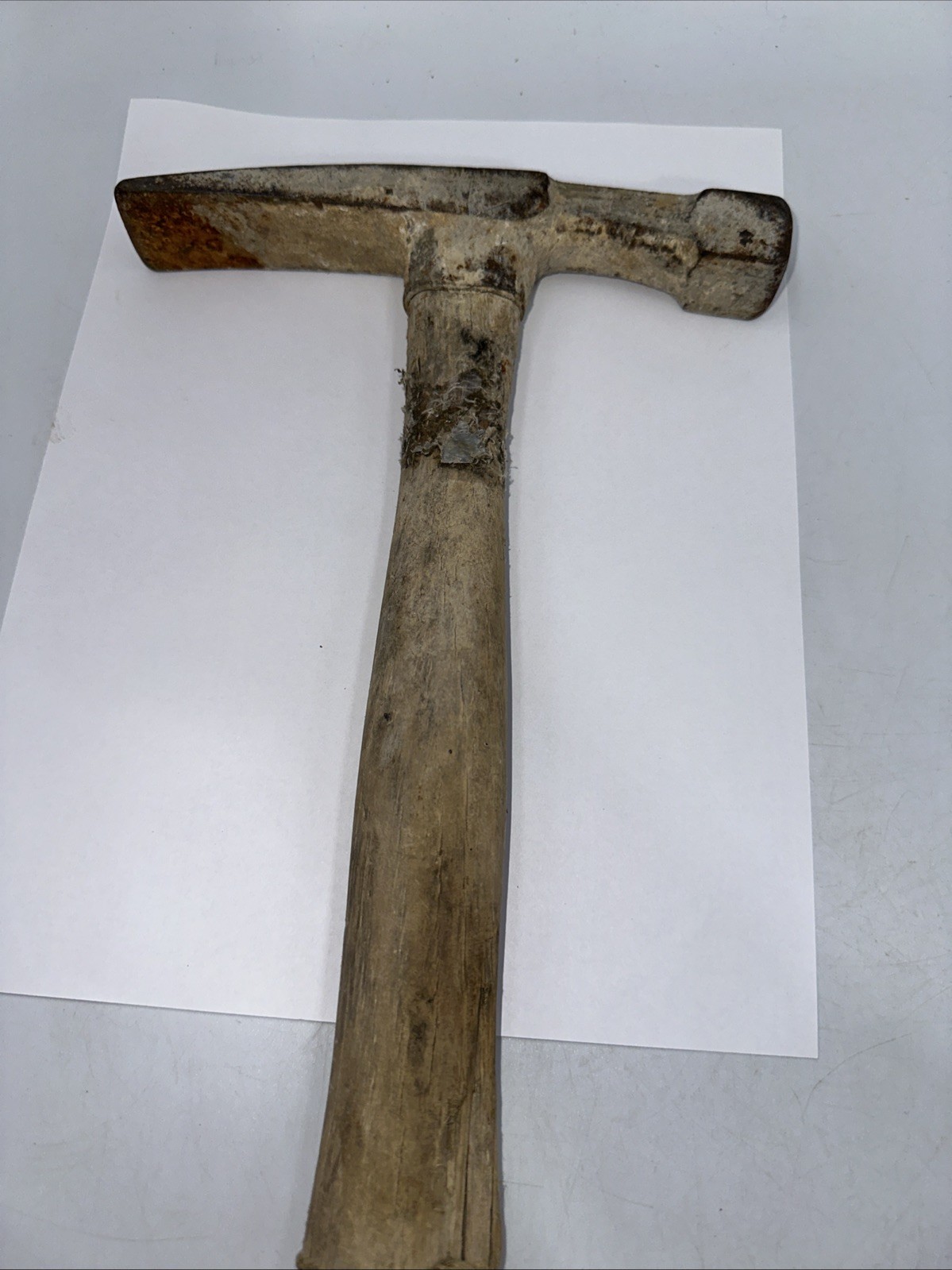 Vintage USA Masonry Bricklayers Hammer 11”