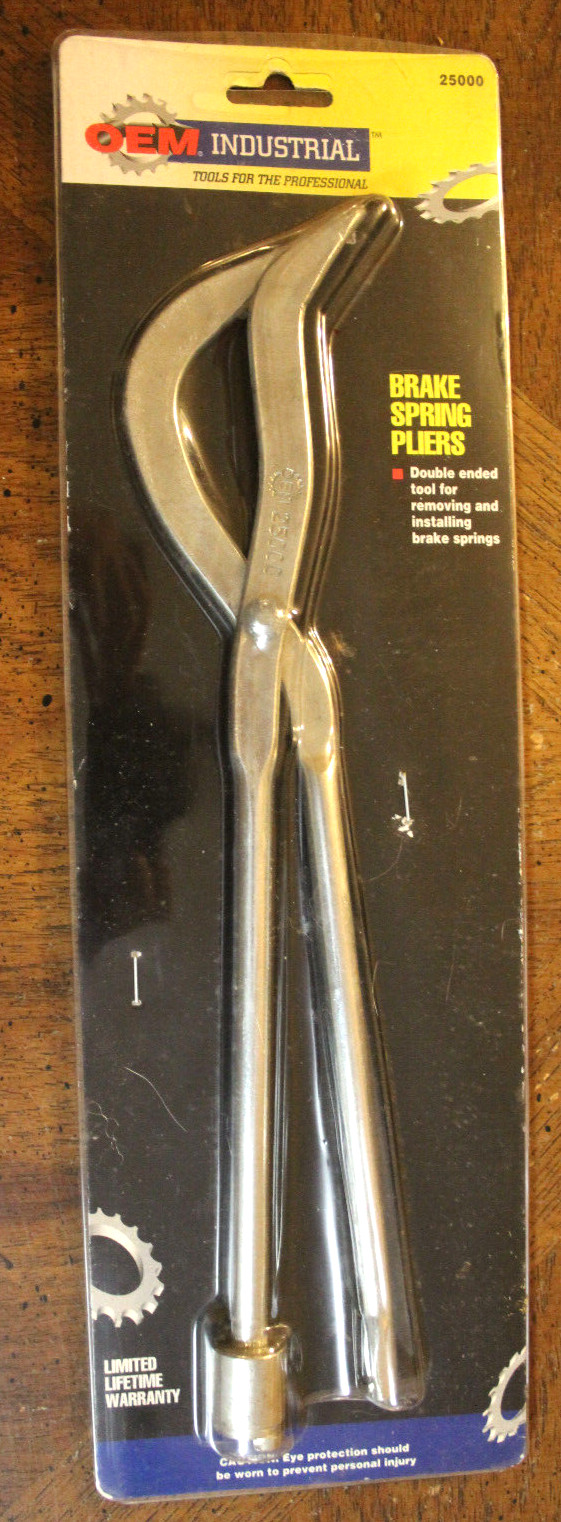 OEM Industrial Tools 25000 Brake Spring Removal Pliers Double Ended