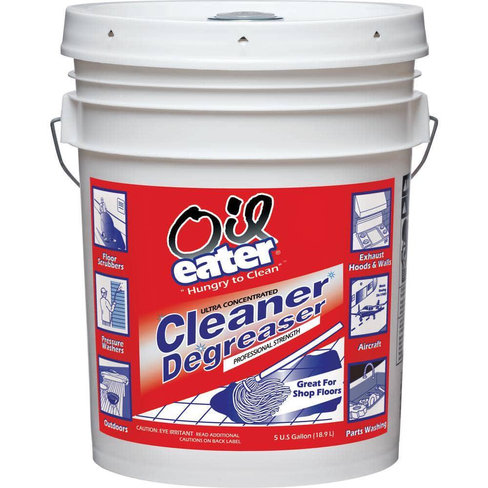 Oil Eater 5 gal. Cleaner Degreaser Pail Kitchen Safe Degreasing Cleaning Formula