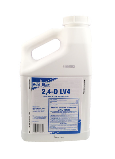 2,4-D Ester (Weedone LV4) Broadleaf Weed Killer - 1 Gallon NO SALES TO: CA, TX