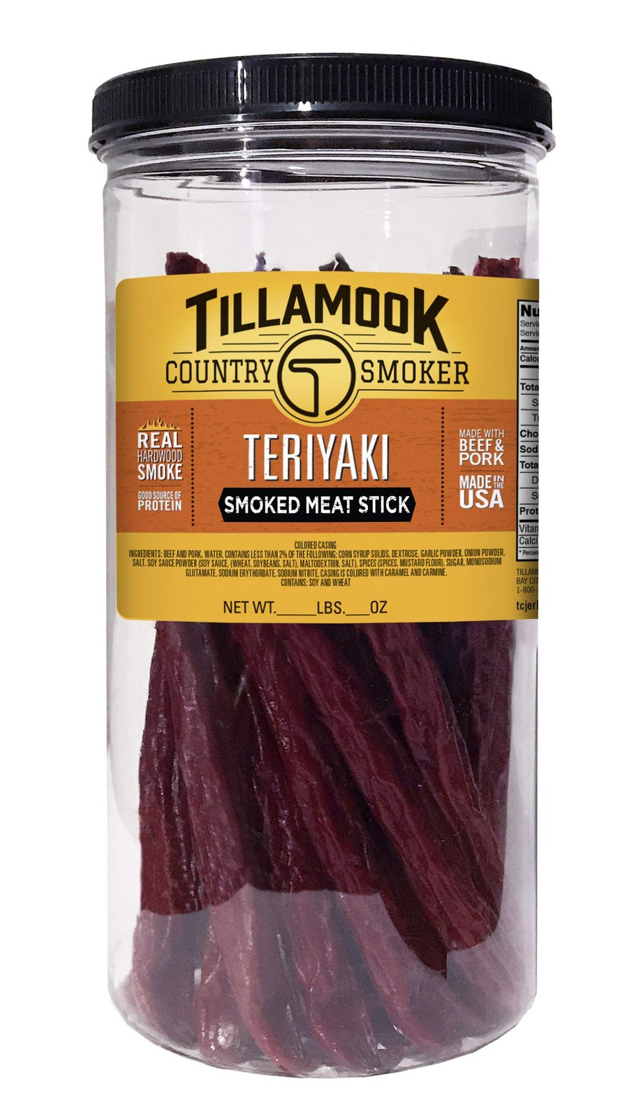 Tillamook Country Smoker Real Hardwood Smoked Silver Dollar Beef Jerky, Old...