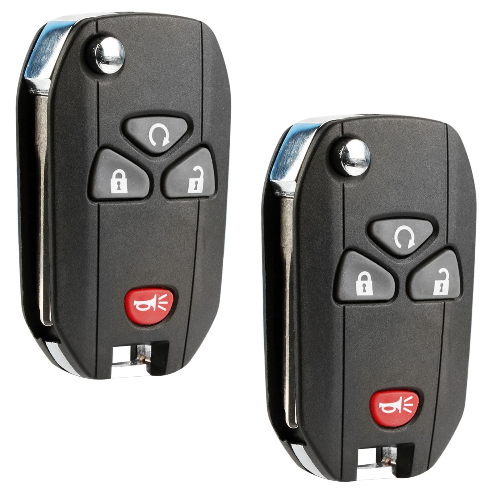 Flip Key Fob fits 2007-2016 Buick Cadillac GMC Chevy Saturn Keyless Entry Remote