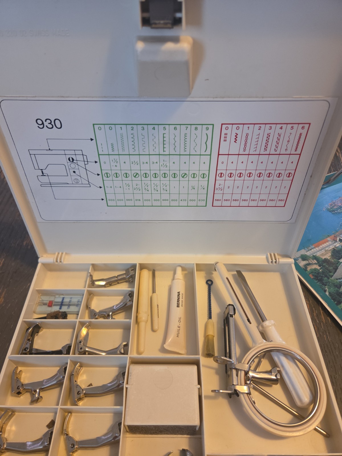 BERNINA Record 930 Electronic Sewing Machine (Read Description)