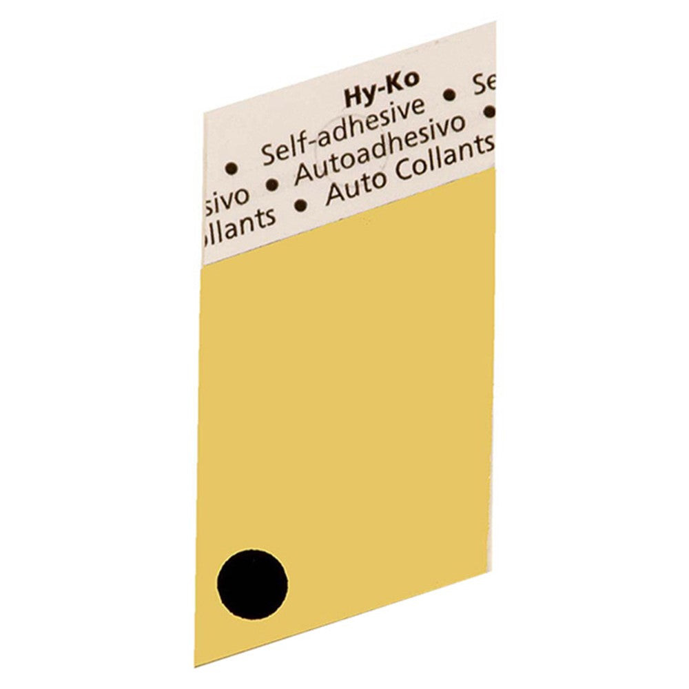 Hy-Ko™ 1.5" Gold Aluminum Period (10 pcs.)