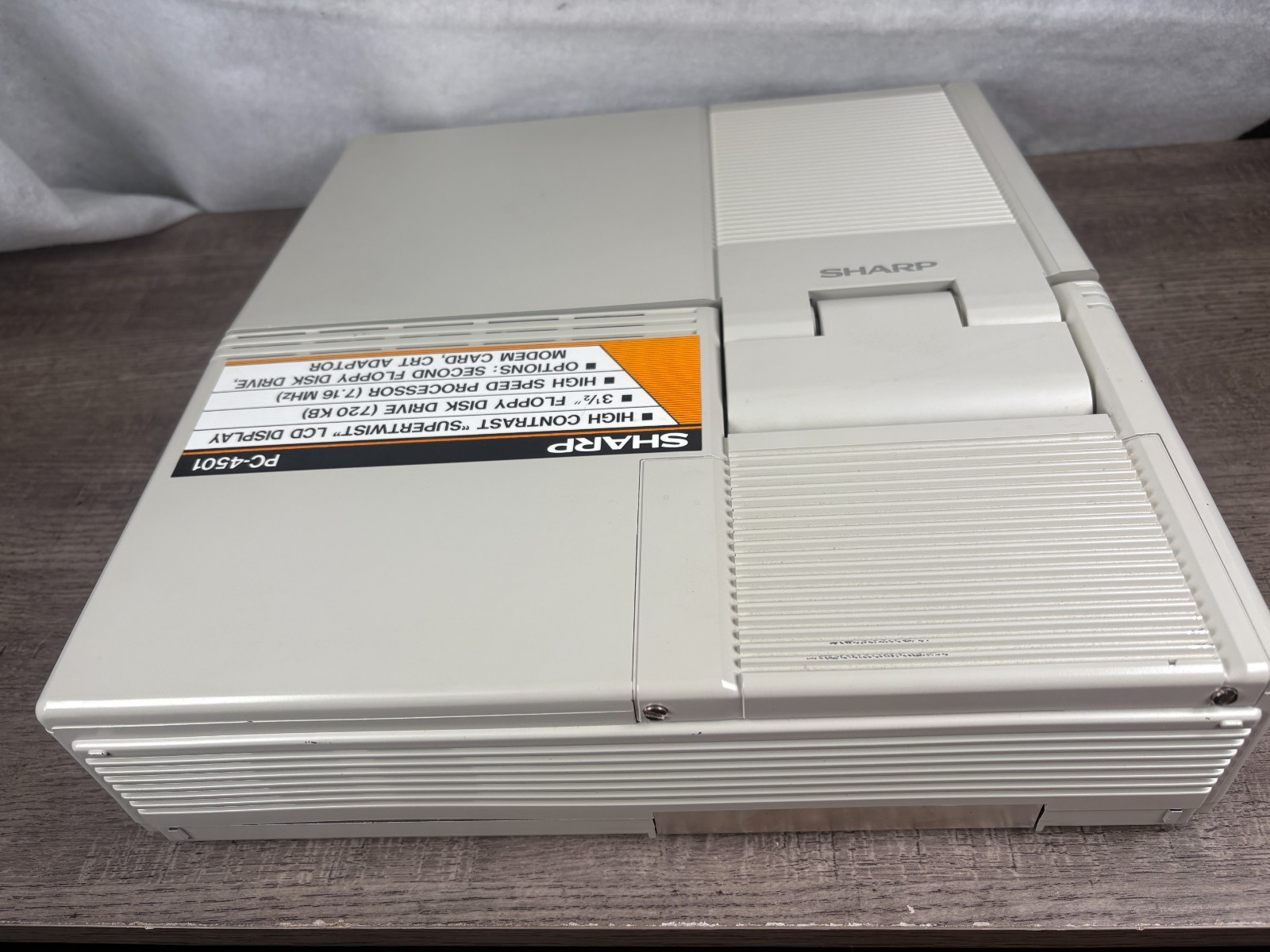 Sharp PC 4501 Personal Computer Manual Cord - Tested