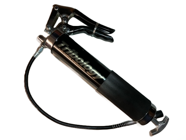 Aviation, A&P 5000 PSI Pistol Grip Anodized Grease Gun MIL-SPEC Inscribed.