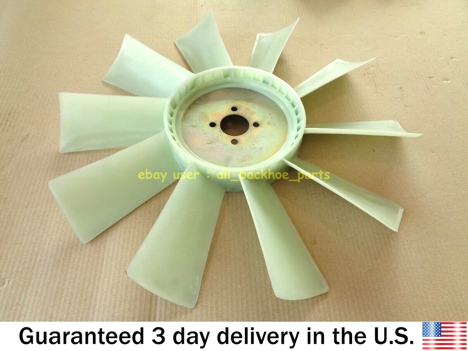 JCB BACKHOE - FAN 21" COOLING PULLER FOR PERKINS ENGINE (PART NO. 123/04202)
