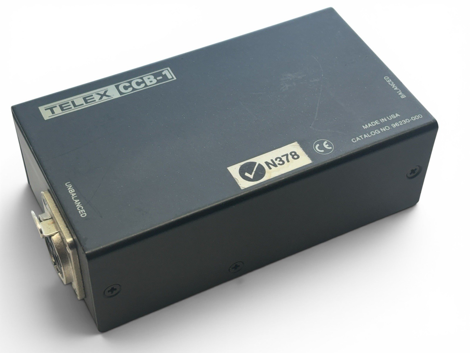 TELEX CCB-1 Audiocom to Clearcom Interface