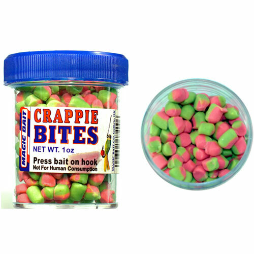 Magic Bait Crappie Bites 8 COLORS TO CHOOSE Catch More Slabs~FREE Shipping