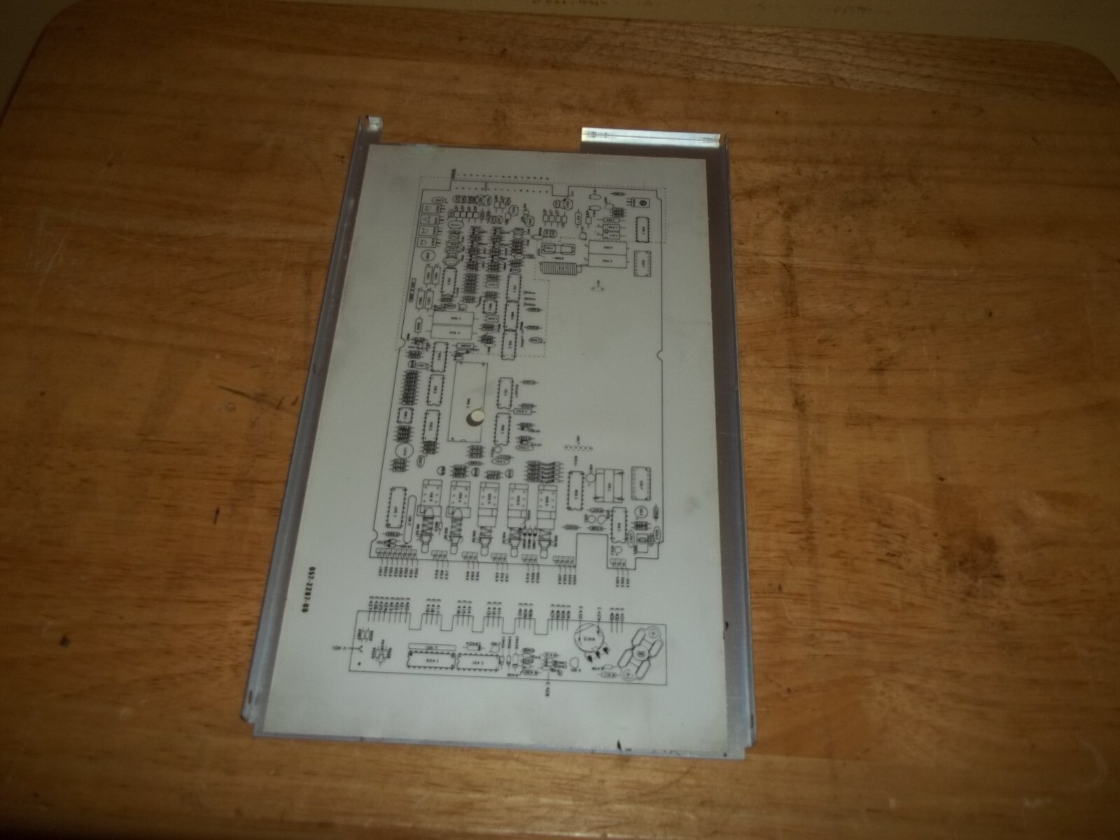 Bendix King KR-87 KR87 Bottom Plate with Schematic