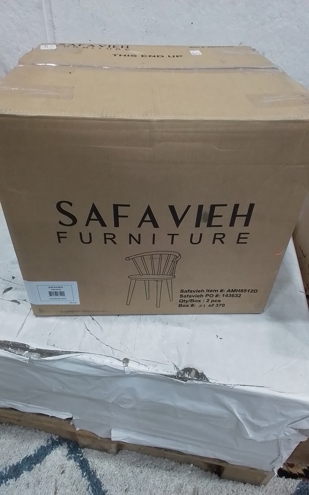 Safavieh BLANCHARD SIDE CHAIR, Reduced Price 2172752195 AMH8512D