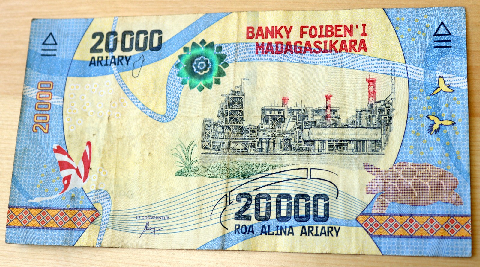 1917 Madagascar 20000 Ariary