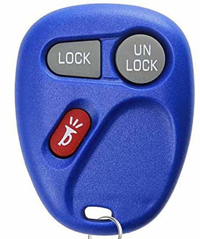 NEW Blue Keyless Remote for Chevy S10 S-10 Truck key fob 2001-2004 KOBLEAR1XT