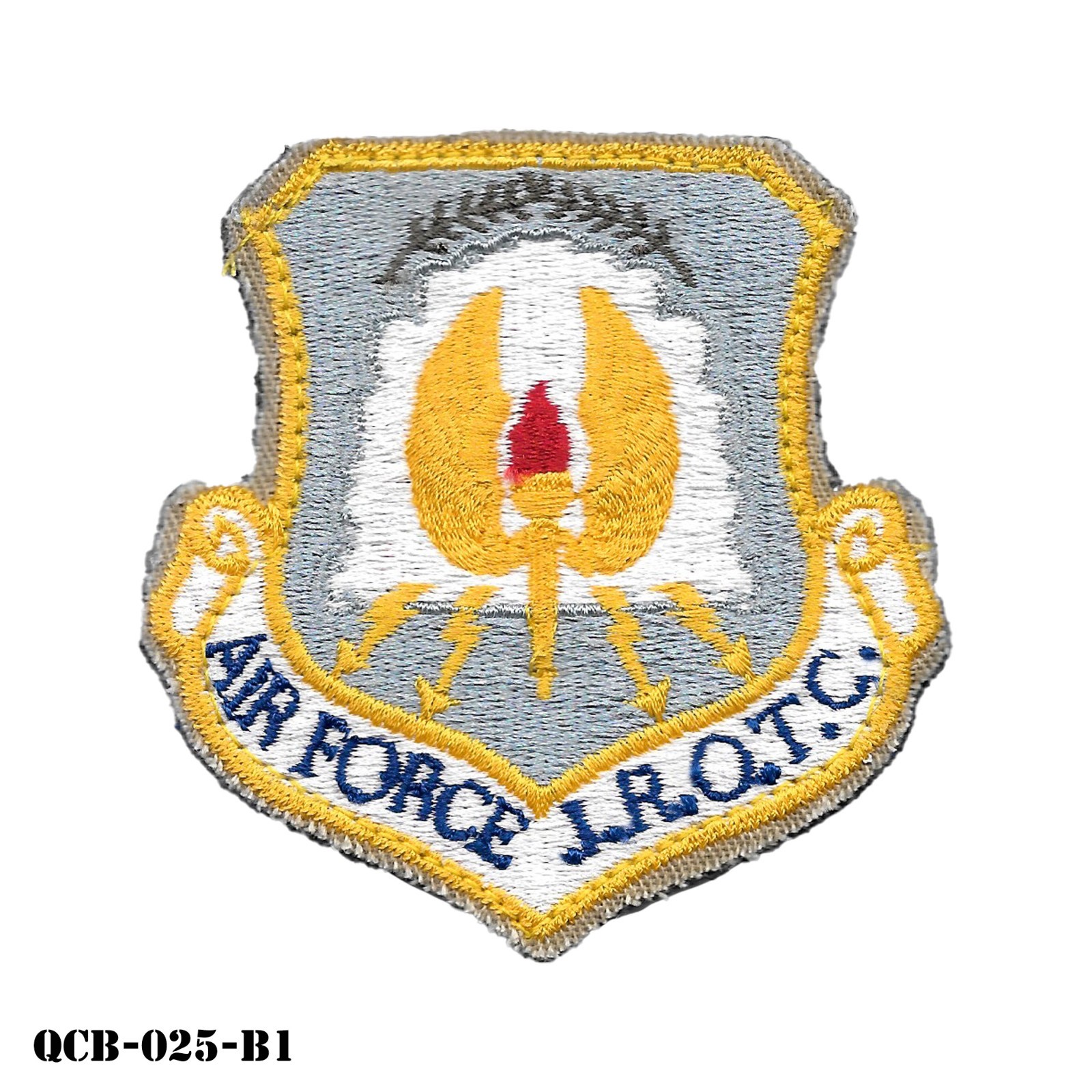 US Air Force JROTC Hook Back Crest Patch ~ Full Color ~ Vanguard ~ NEW