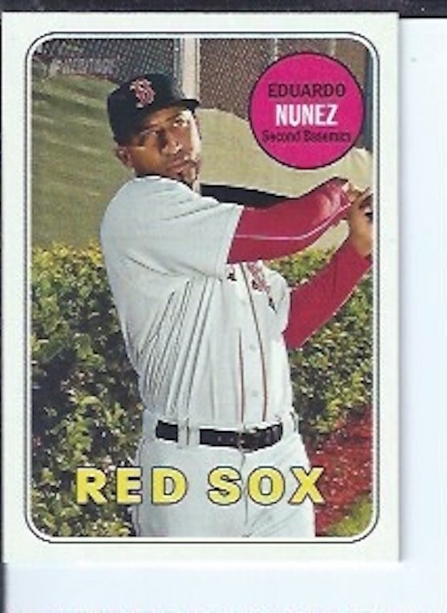 Eduardo Nunez  2018 Topps Heritage High Numbers Short Print