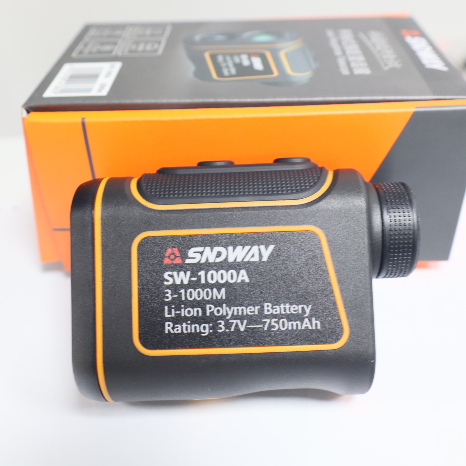 Monocular Golf Telescope Laser Rangefinder LCD Display Range Finder Tape Measure