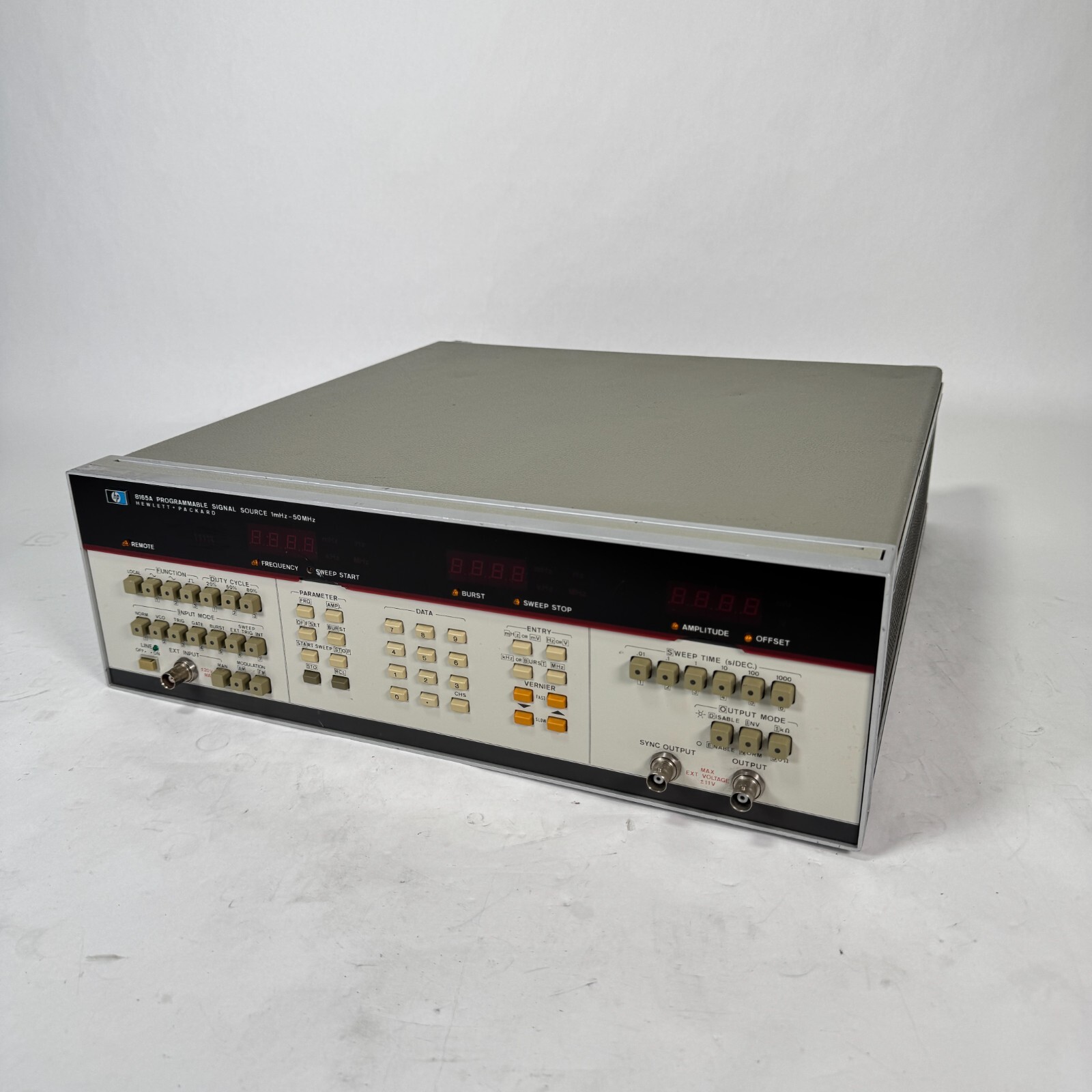 HP 8165A Programmable Signal Source ⚡️ Fast Shipping | Sold As Is