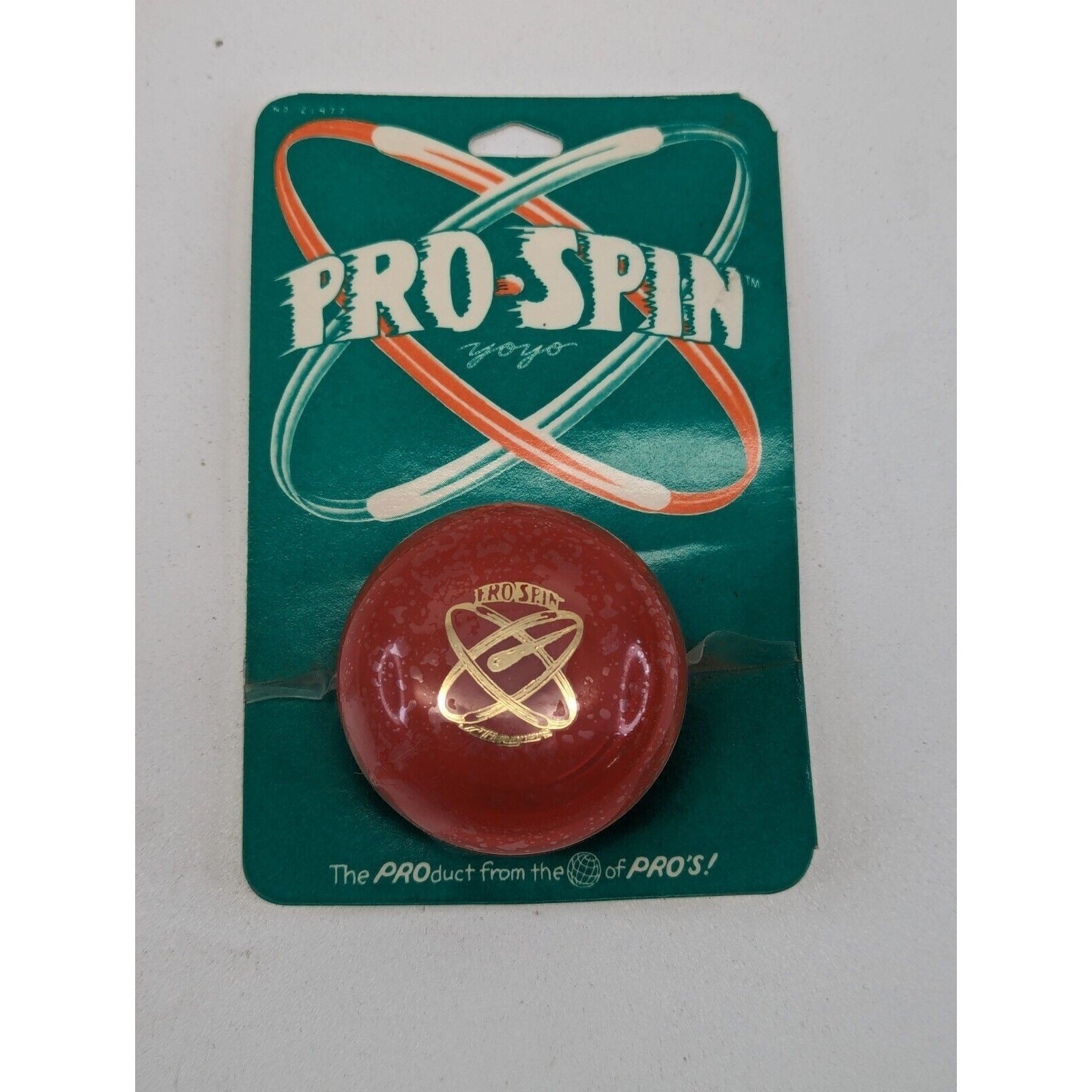 Vintage 80s Duncan Pro Spin Stinger Yo-Yo Red Sales Promo NIP New Package
