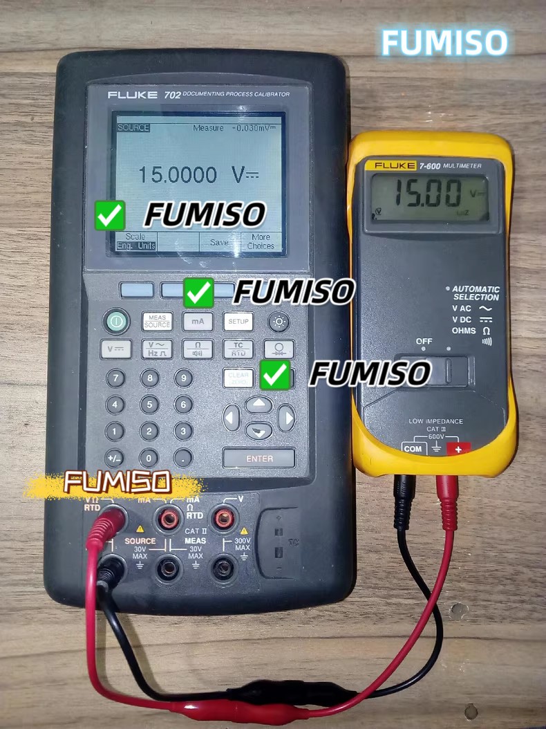 Fluke 7-600 Electrical Tester Meter Multimeter Very Clean_