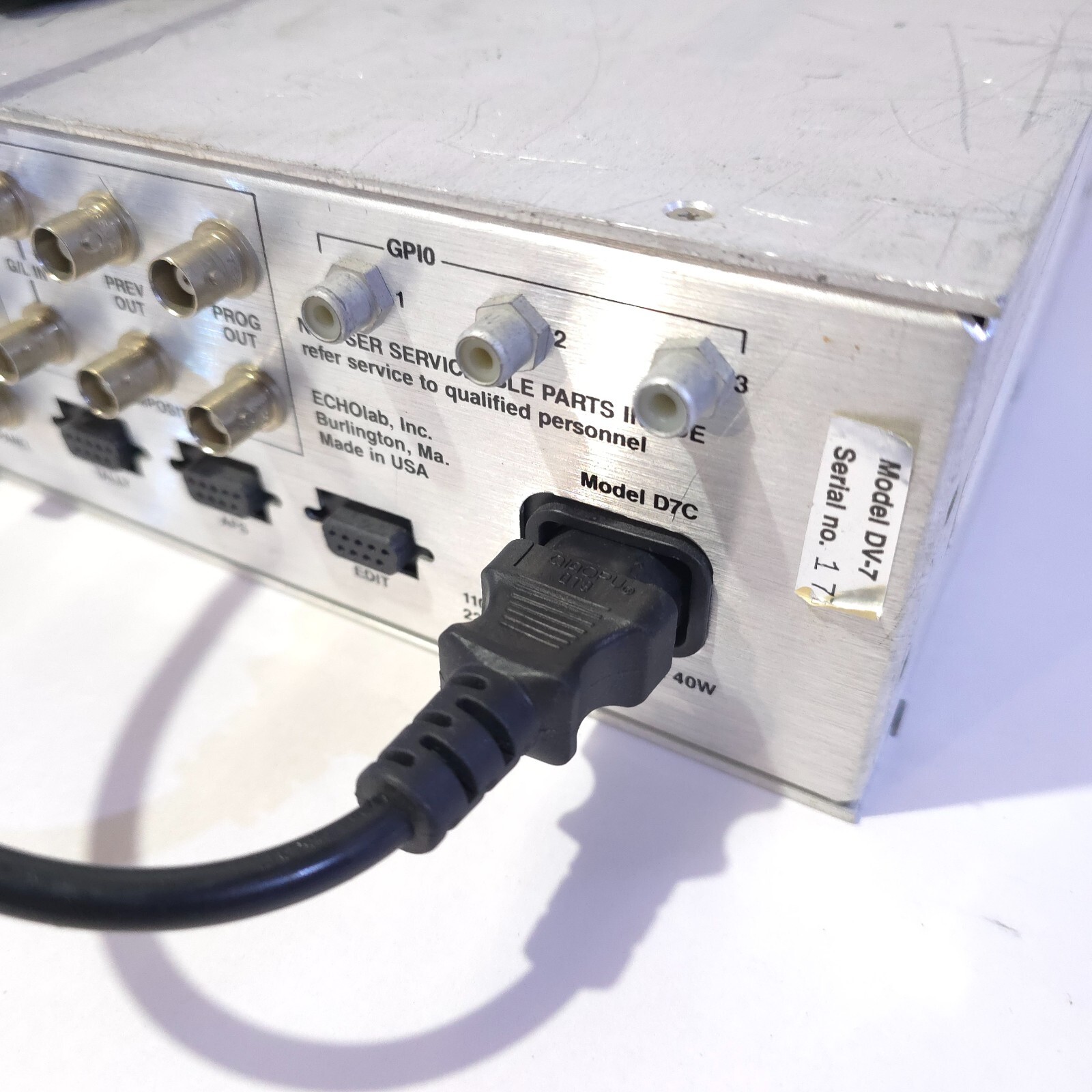 EchoLab DV-7 Professional Video Editor Switcher and Controller!