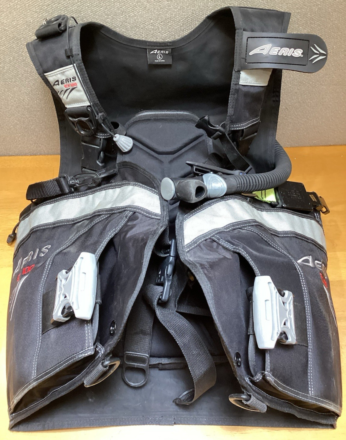 AERIS + EX 100 BC Scuba Diving Jacket [Size L] w/Accessories GREAT CONDITION