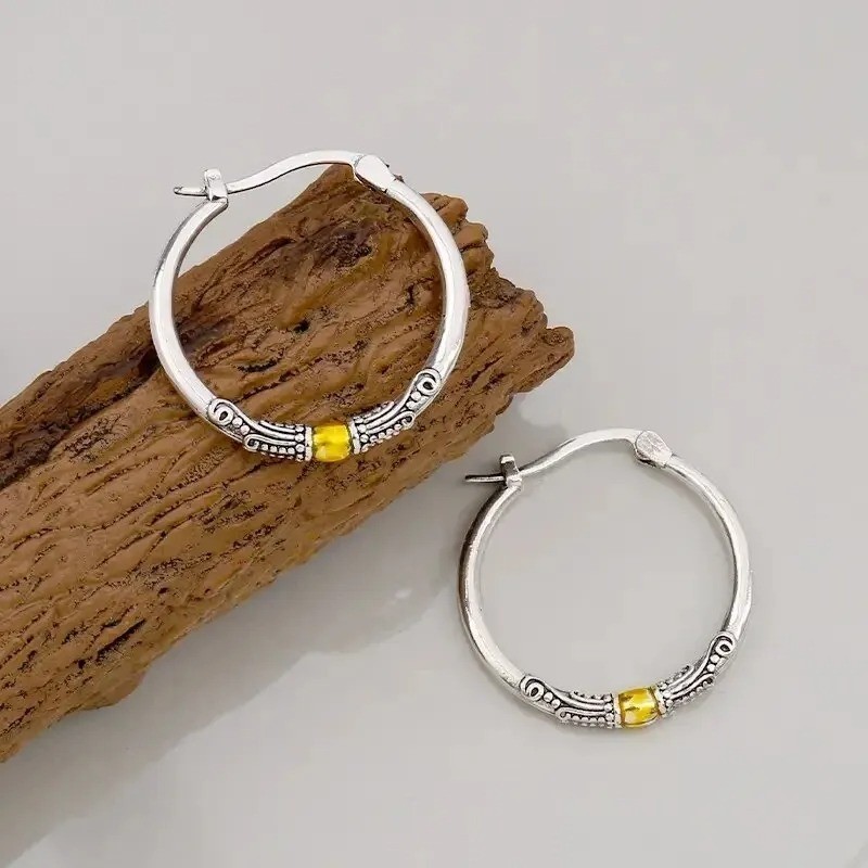 NEW BRIGHTON BEACH Hoop Earrings