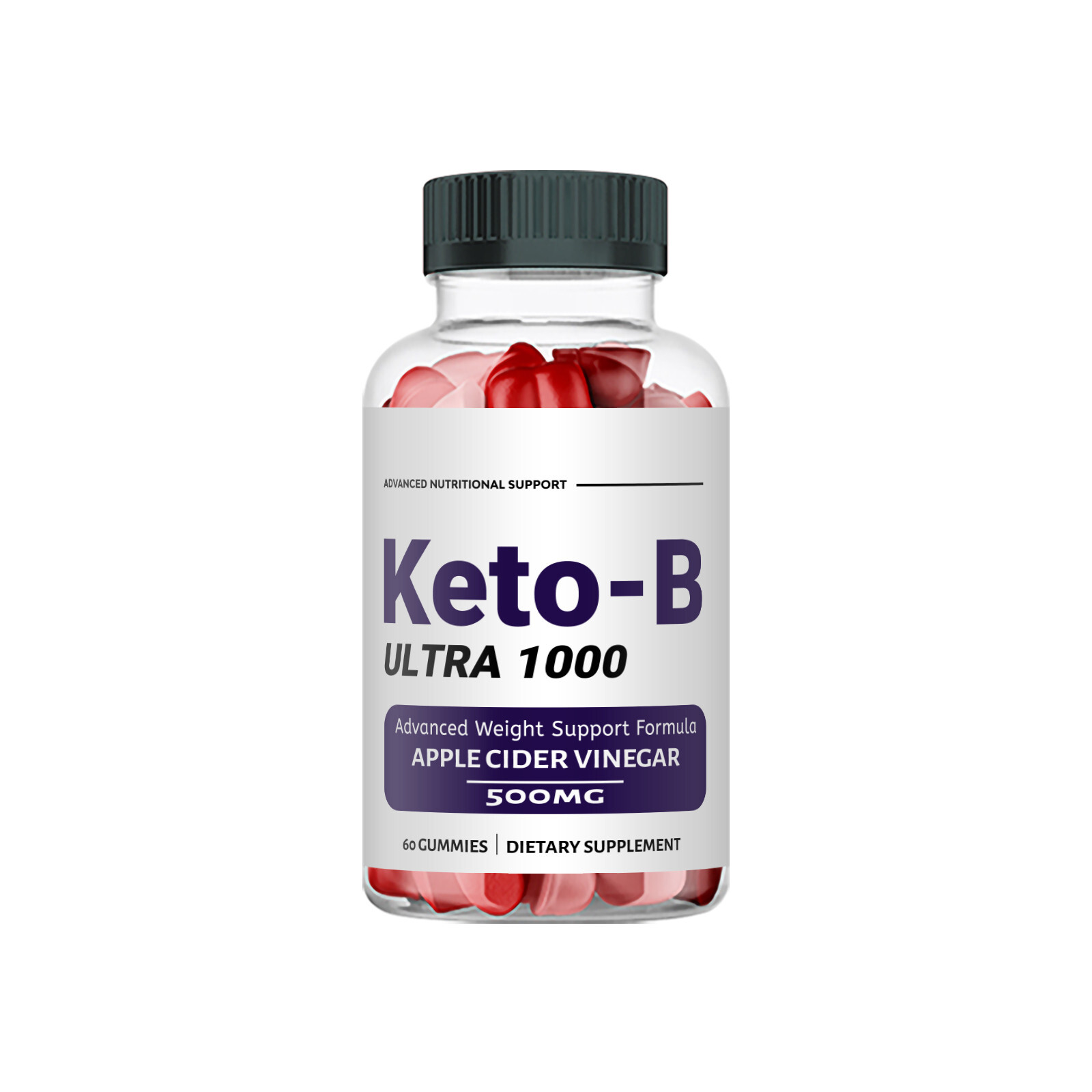 Keto B Gummies - Keto B Ultra 1000 Advanced Weight Support Gummies (Single)