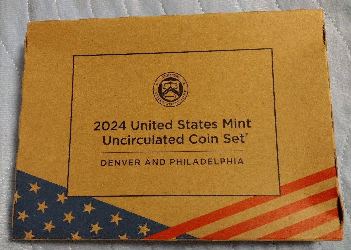 2024 United States Mint Uncirculated Coin Set D-P, 20 Coins, Sealed Box