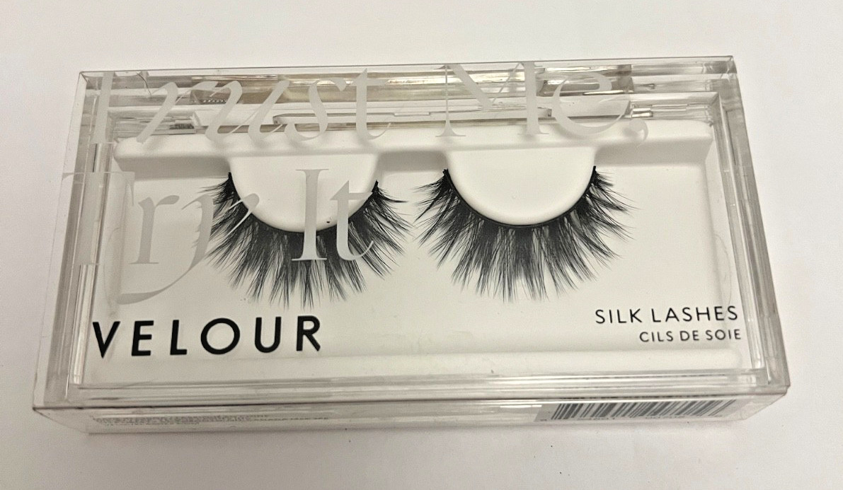 New Factory Sealed Box Trust Me Try It Velour Silk Lashes Cotton Band Reusable
