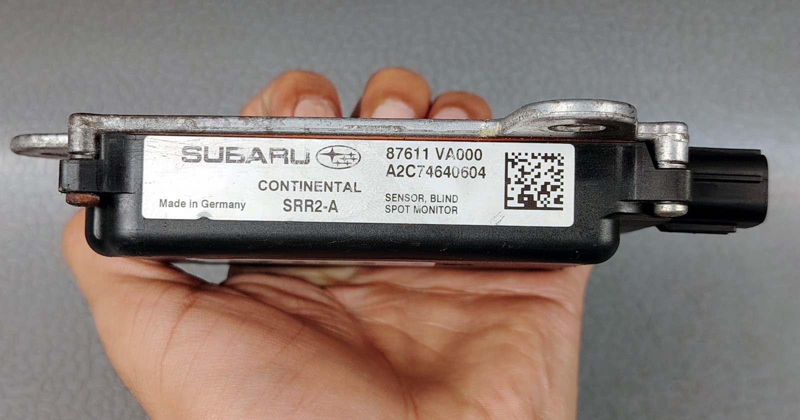SUBARU WRX STi 2.5 2017 BLIND SPOT DETECTION RADAR SENSOR 87611VA000