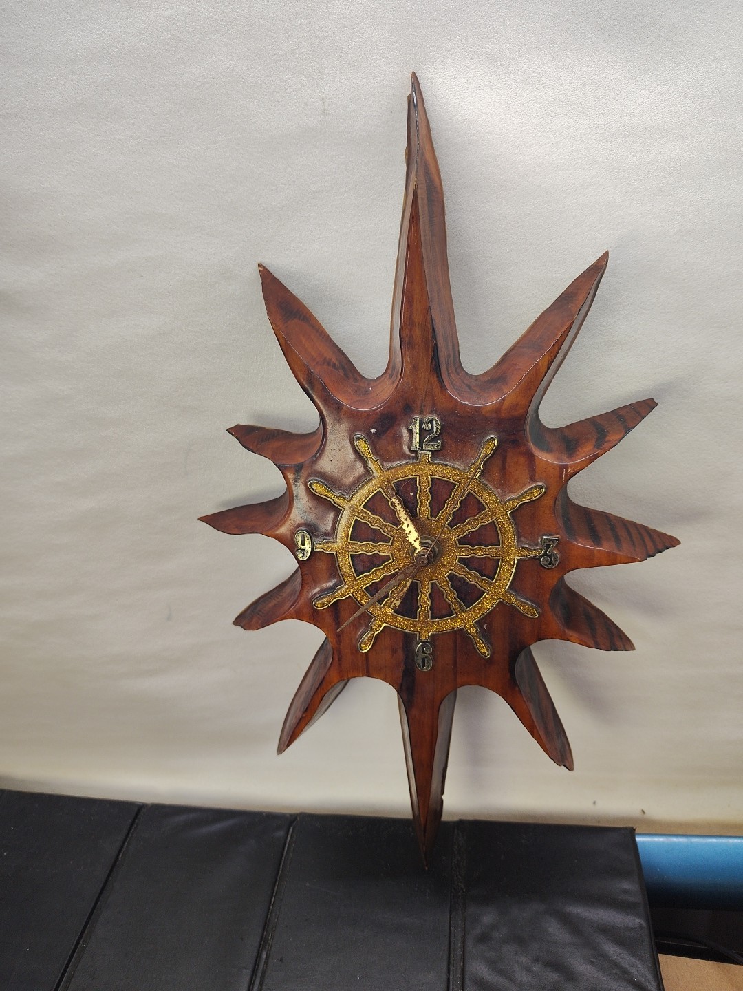 wooden clock faces vintage