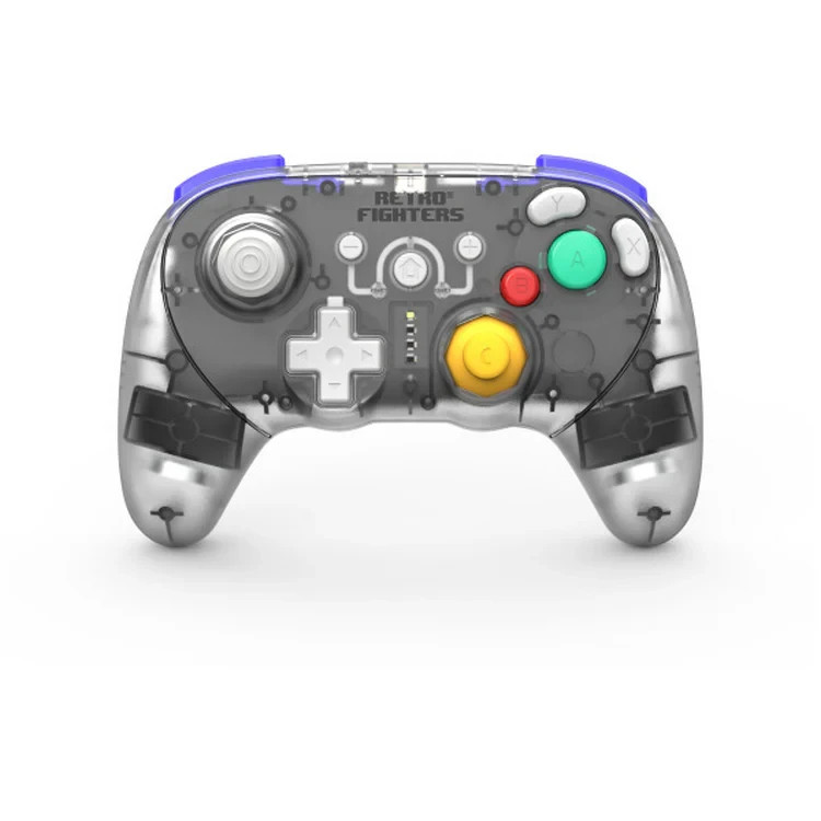 Retro Fighters BattlerGC Wireless Controller Crystal -  Gamecube/ Switch