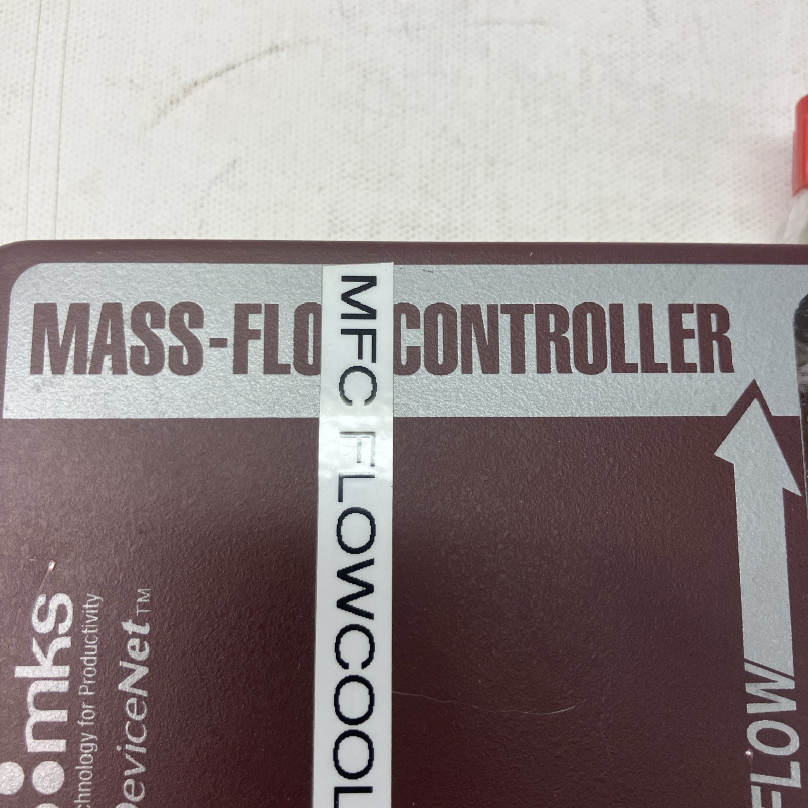 mks DeviceNet Model 1179A-15344 mass flow controller (MFC) USED