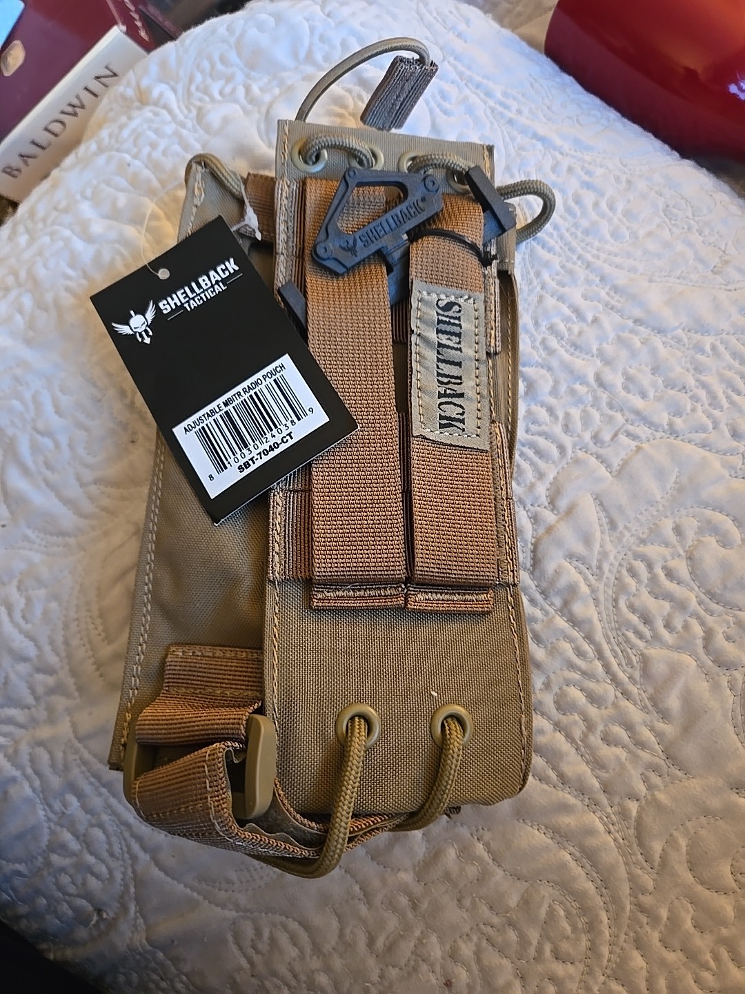 T3 Gear Adjustable MBITR Radio Pouch S8T-7040CT Coyote Brown  #1