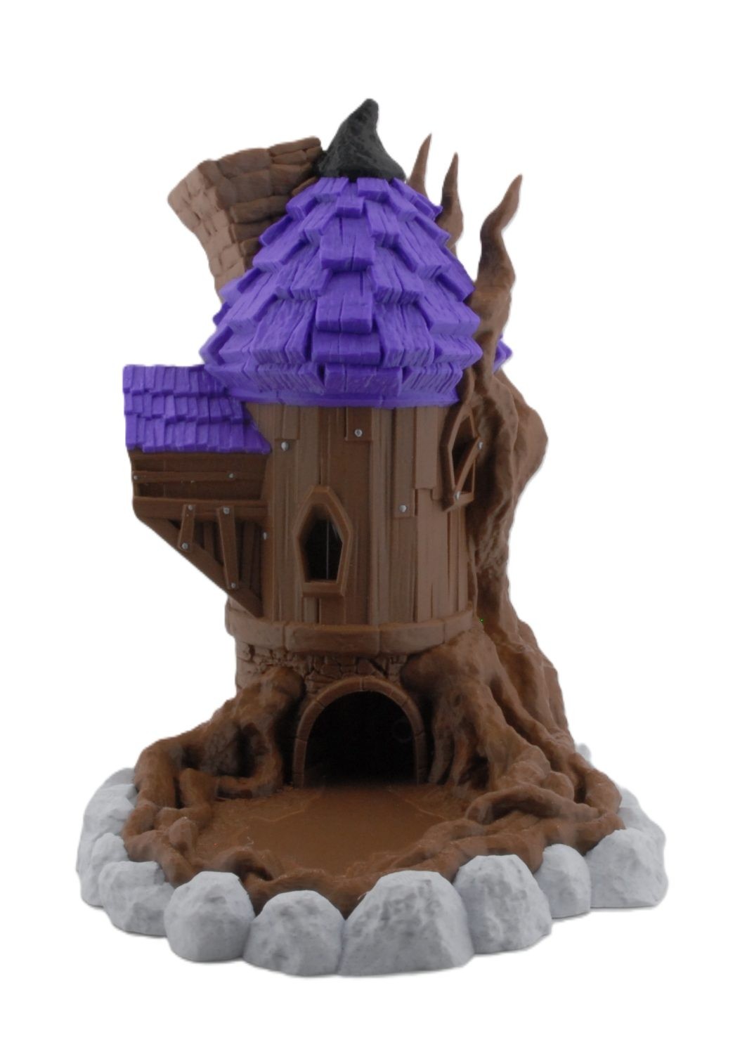 Enchanted Grove Wizard Dice Tower – 3D Printed Fantasy RPG Dice Roller | Dice