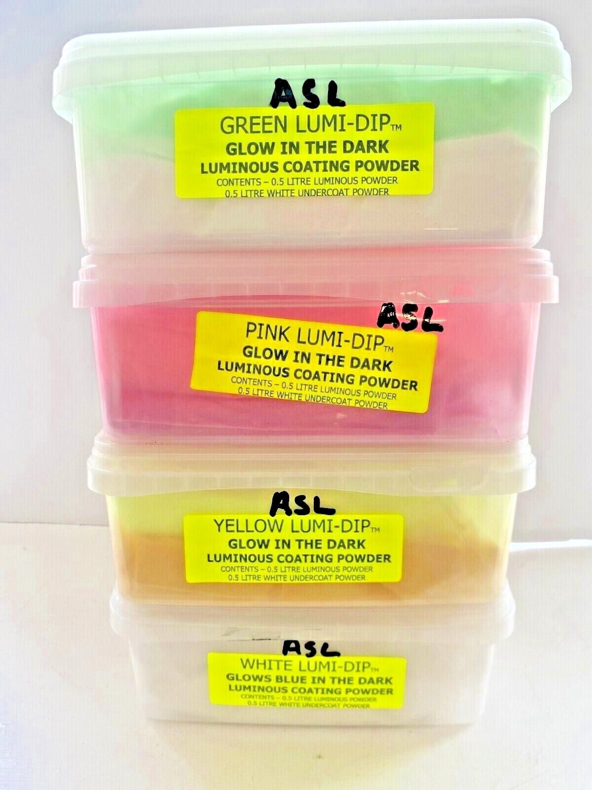 1lt Mould Lumi Glow Fishing Coating Powder For carp Sea square round Jigs pirks