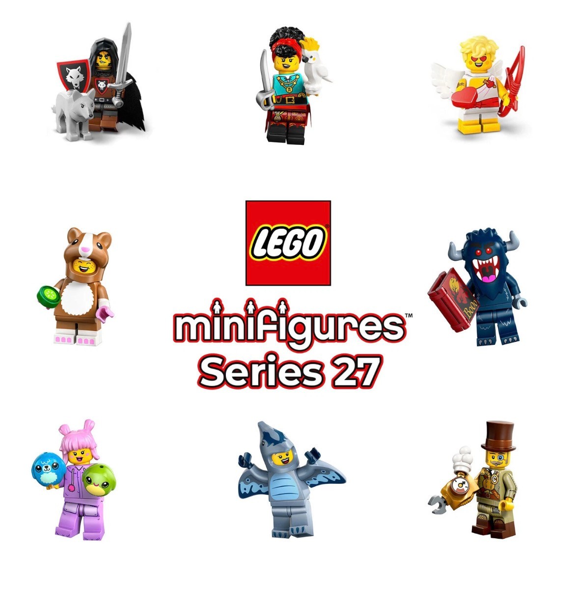 Lego Series 27 Minifigures 71048 Collectible-Brand New-Select Your Minifigure
