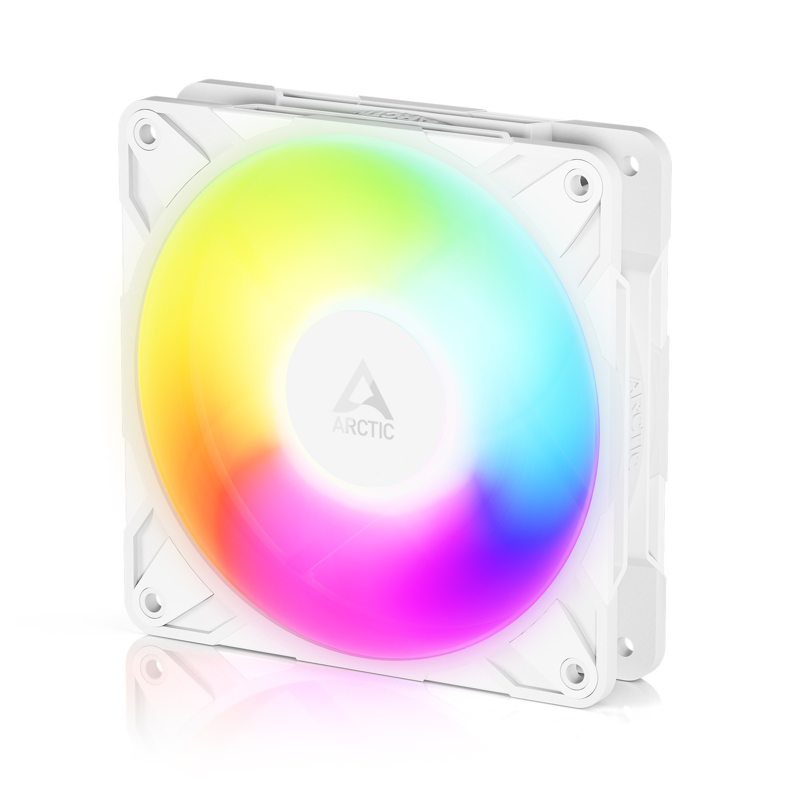 ARCTIC P12 Pro Reverse A-RGB white Fan PC Case 120mm reversed